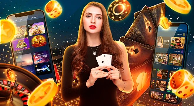 Ilustrasi platform taruhan nanastogel pada perangkat mobile dengan layar permainan sportsbook dan slot online